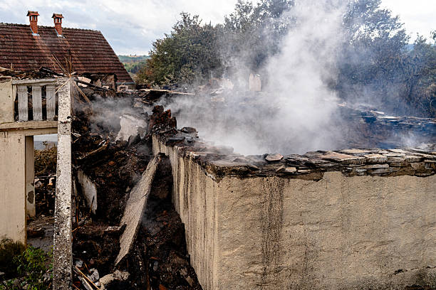 Professional Soot Cleanup technician working in Bonita Springs, FL